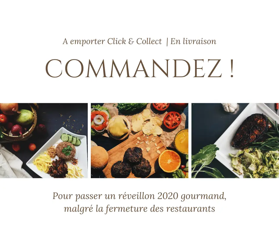 plats à la carte et menus à emporter pour le nouvel an à Toulouse